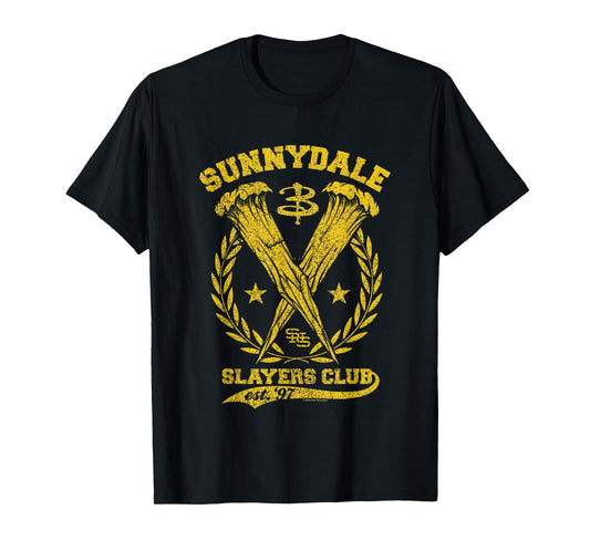 Buffy The Vampire Slayer Sunnydale Slayers Club Collegiate T-Shirt