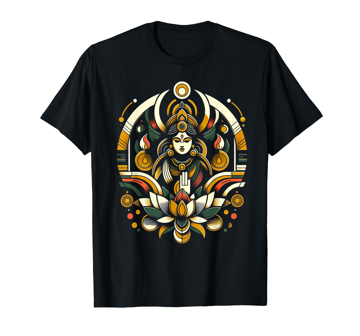 Hinduism Lakshmi Hindu Philosophy Deity Spirituality T-Shirt