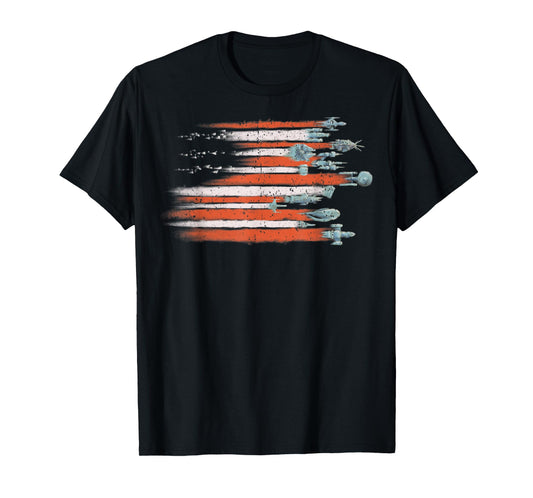 Vintage Sci Flyers Science Fiction T-Shirt