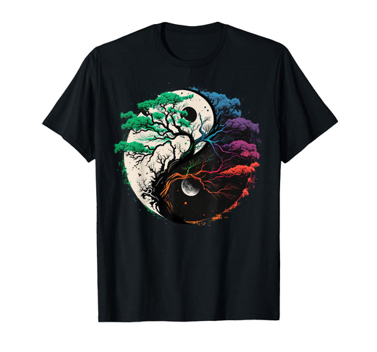 Yin Yang Tree of Life T-Shirt