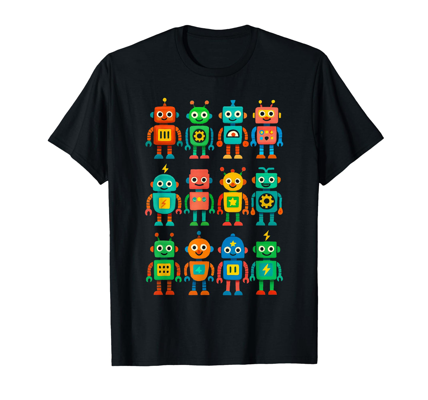 Robot Costume Lover Cute Robotic Kids Boys Girls T-Shirt