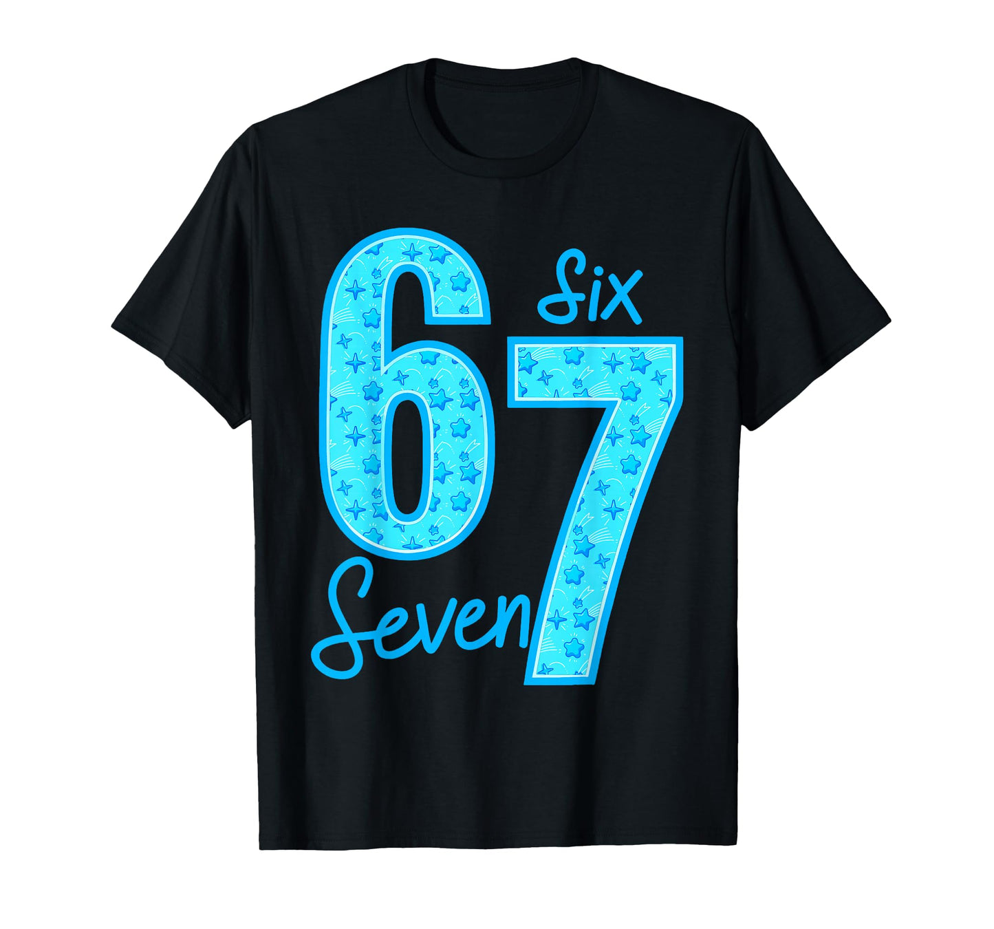 Blue 67 Funny Meme T-Shirt