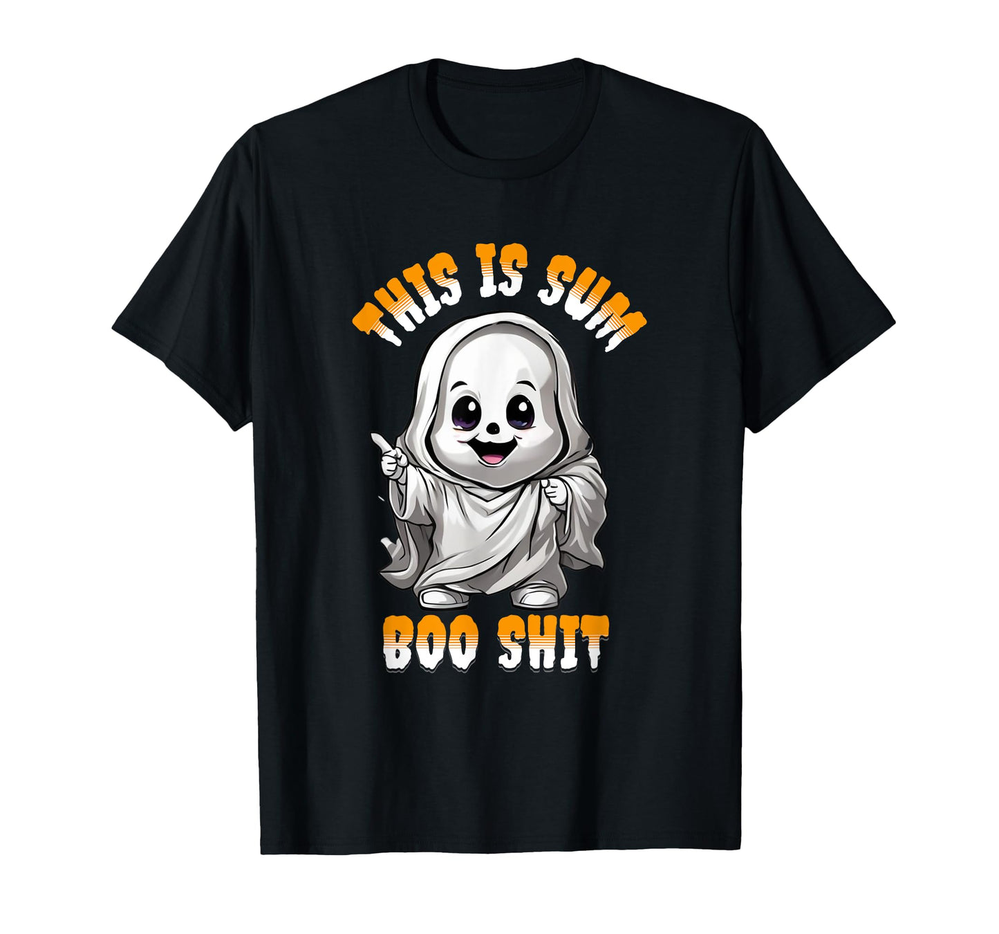 Funny Ghost This is Some Boo Sheet Halloween T-Shirt