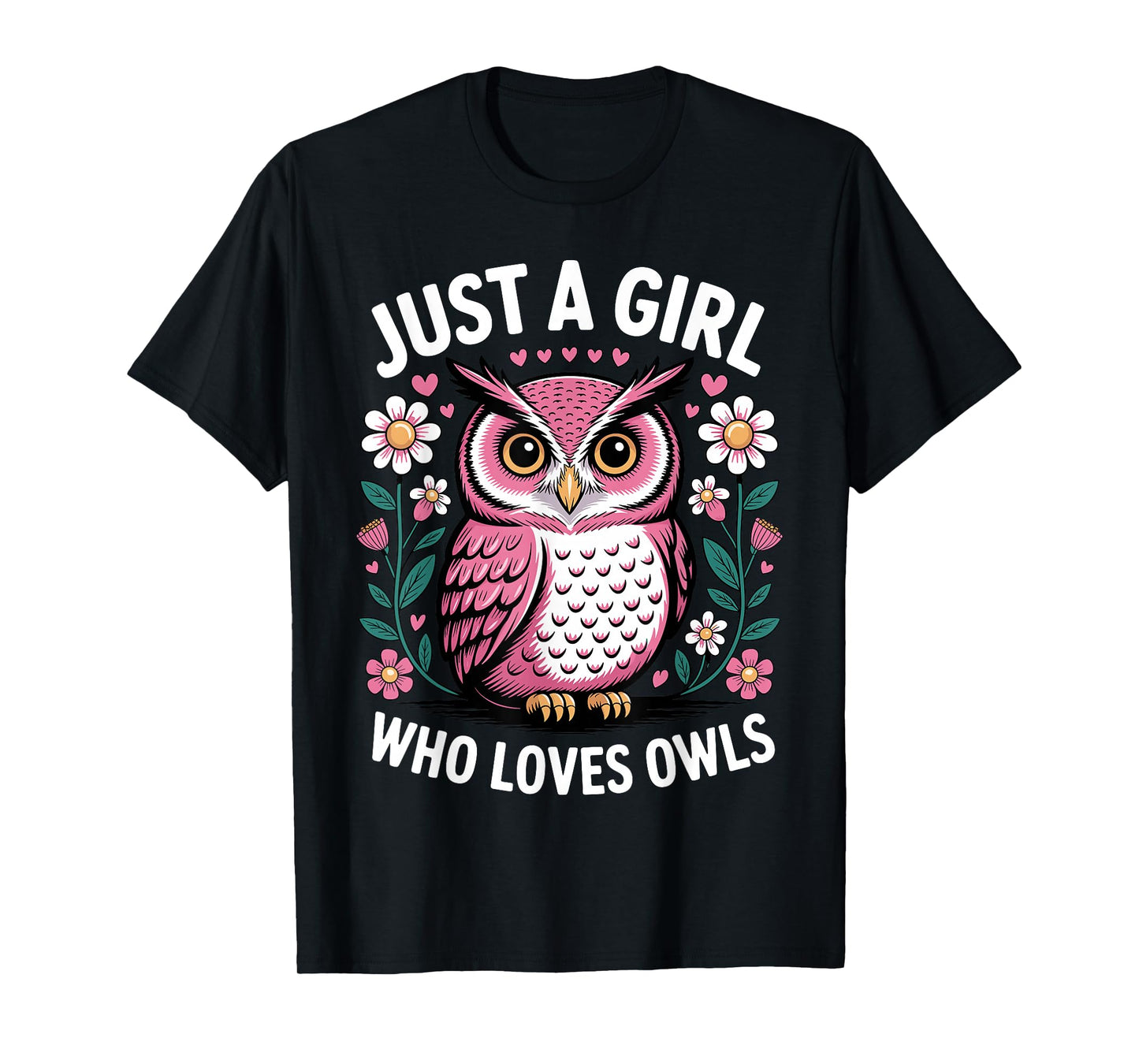 Cute Owl Costume for Women Girls Kids Bird Animal Owl Lover T-Shirt