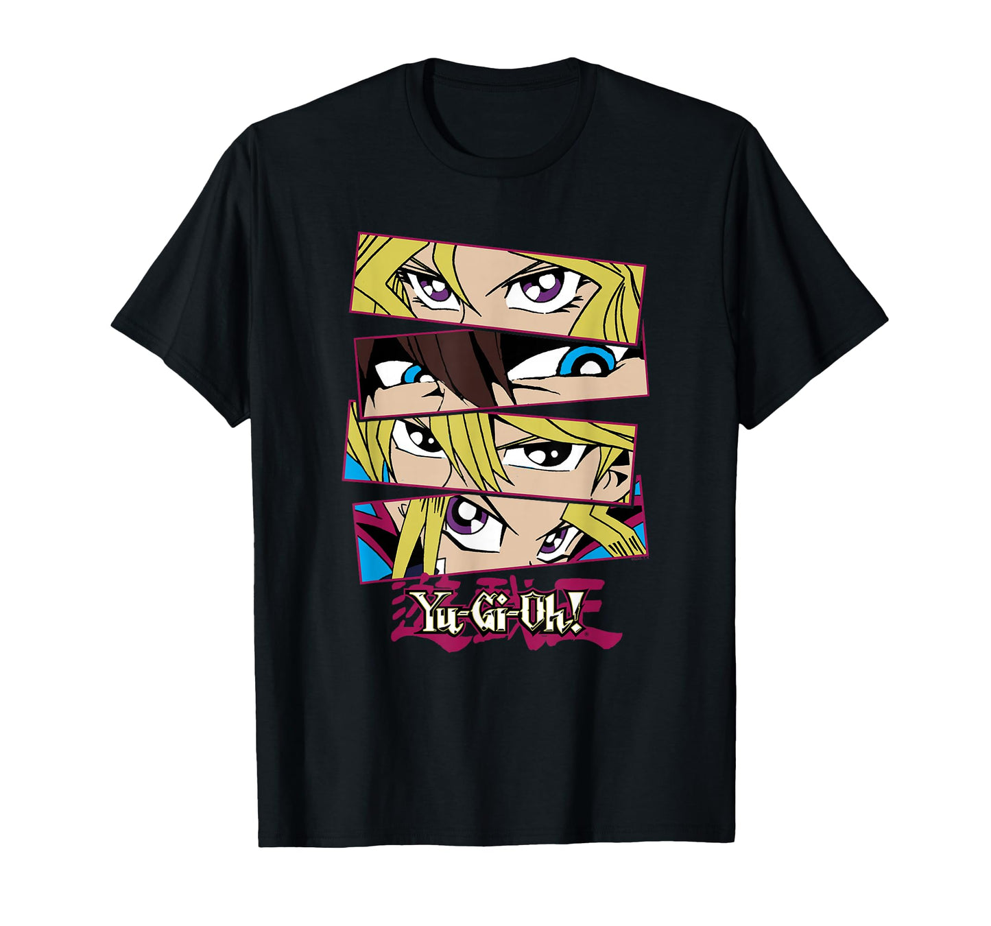 Yu-Gi-Oh! Duel Monsters Character Eyes Colorful Anime T-Shirt