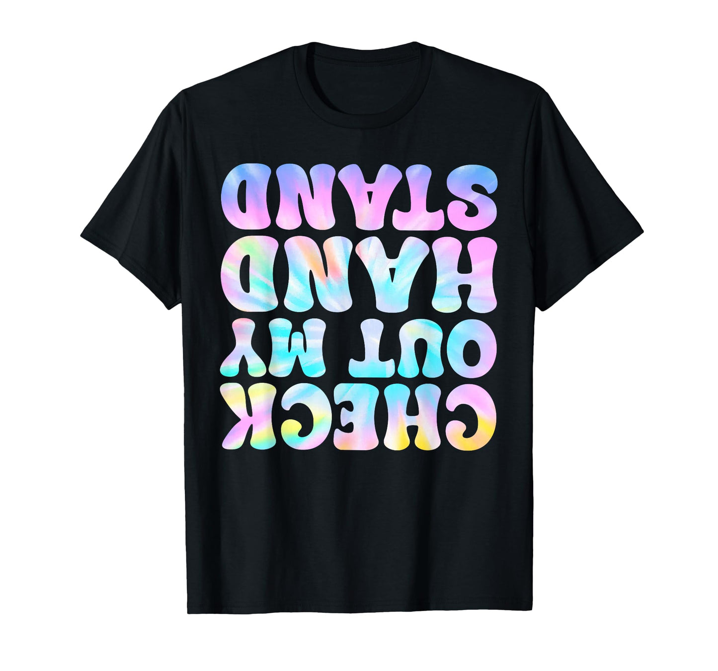 Check Out My Handstand Funny Gymnastics Gymnast Tumbling T-Shirt