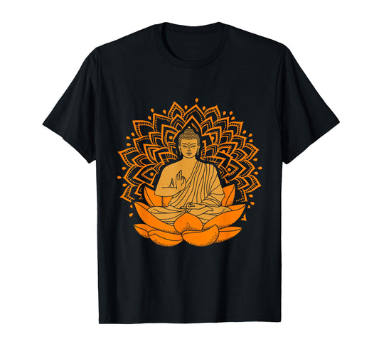 Buddha Inner Peace Relax and Let it Go T Shirt Tee T-Shirt