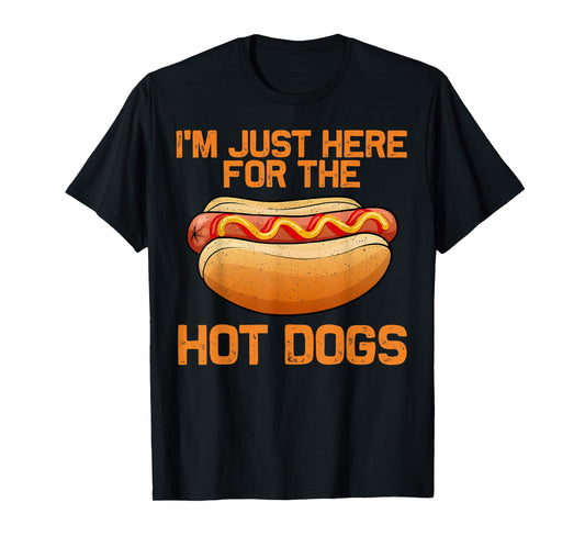 Funny Hot Dog Art for Men Women Kids Hot Dog Stand Hot Dog T-Shirt