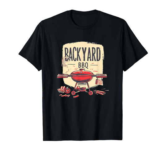 Backyard BBQ in Season with Friends and Family T-Shirt
