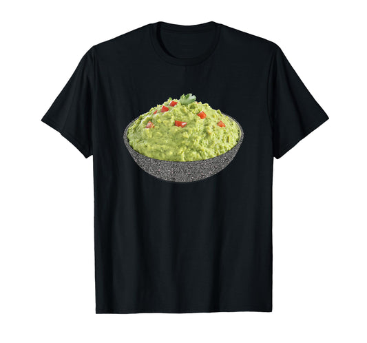 Holy Guacamole In Bowl Halloween Costume Funny Avocado Pun T-Shirt