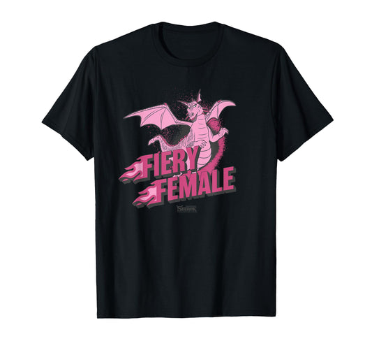 Shrek Dragon Fiery Female T-Shirt