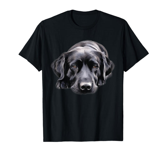 Black Labrador Dog Sleep, Black Lab Dog Owners Lover Funny T-Shirt