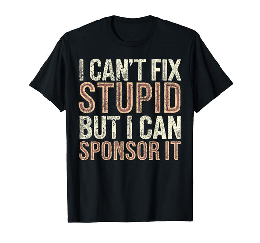 AA Sponsor Funny AA Recovery Sponsor T-Shirt