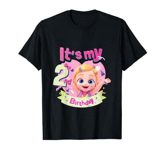 Bebefinn Bora It's My 2nd Birthday Celebration Kids T-Shirt