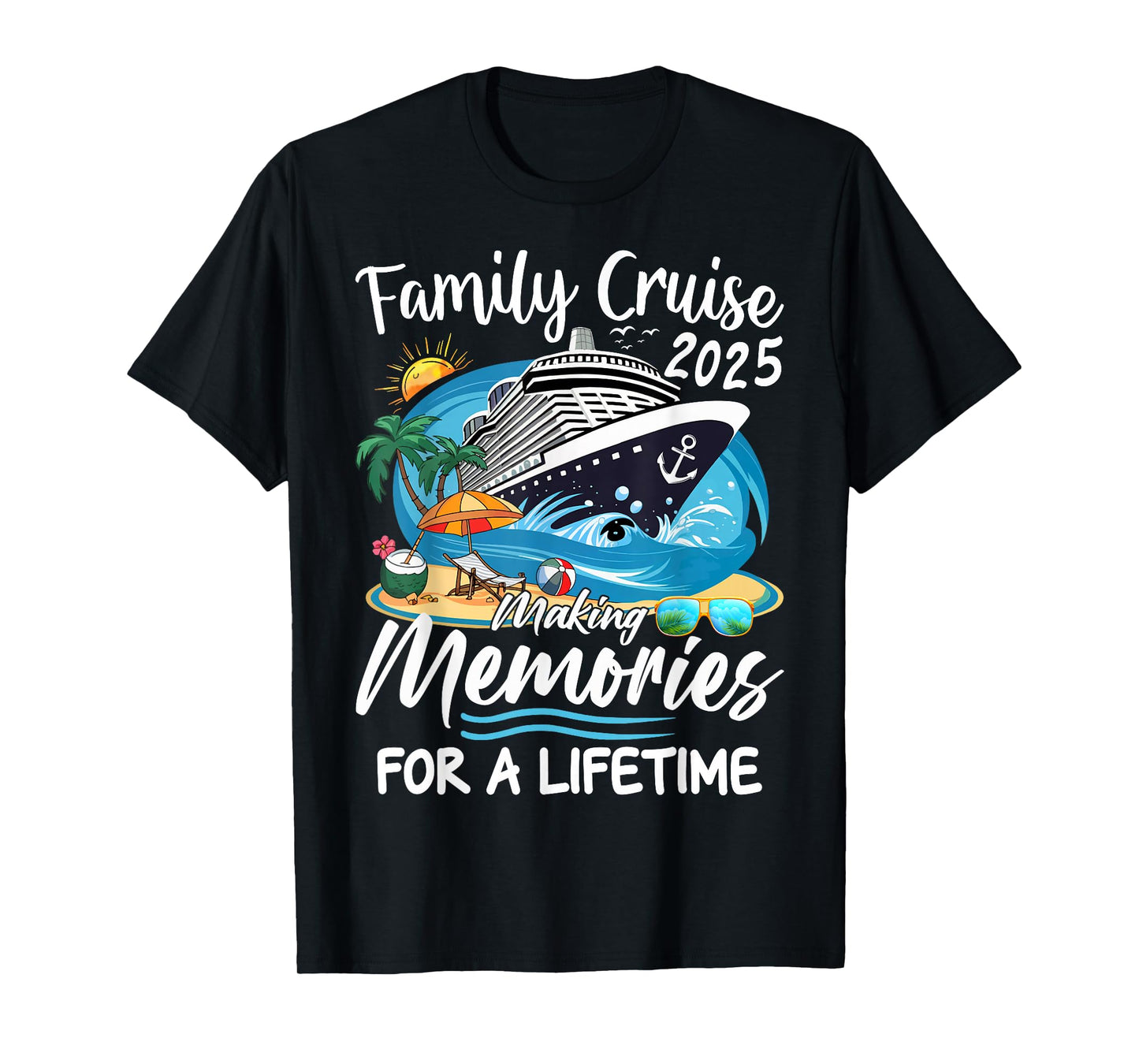 Family Cruise 2025 Vacation Family Reunion Cruise Ship Party T-Shirt