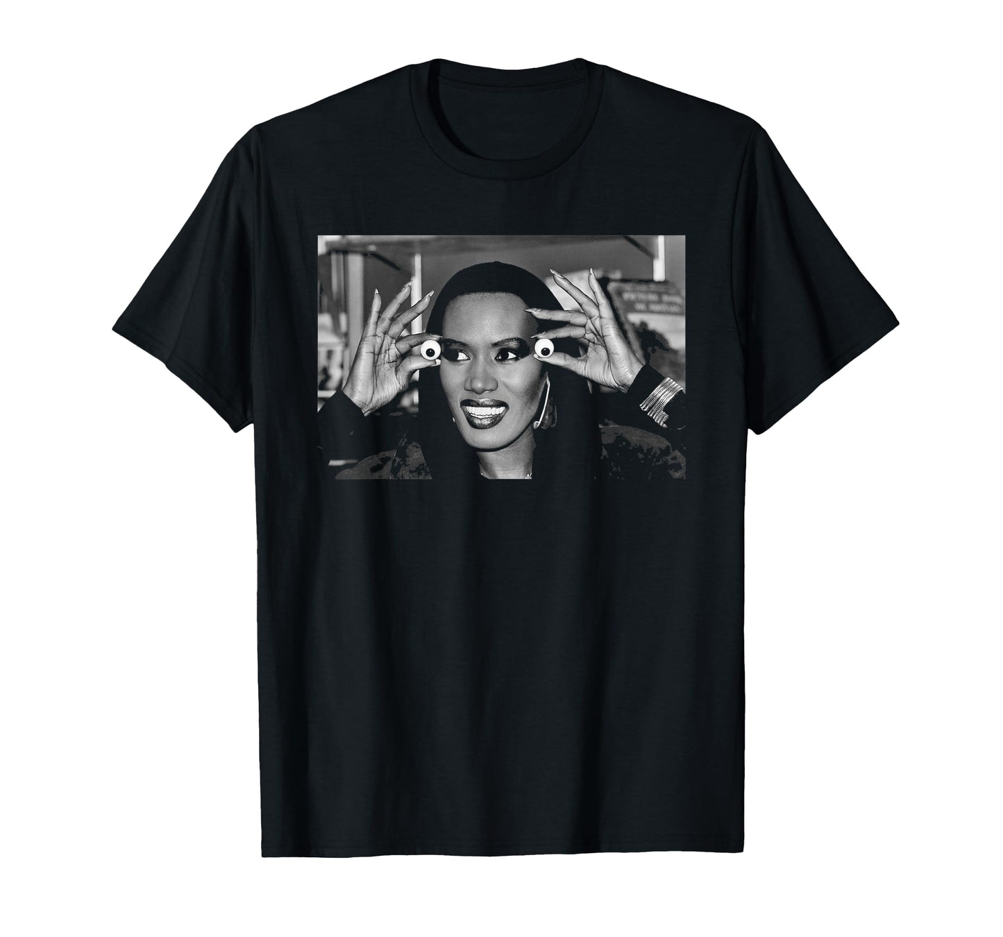 Jamaican Singer Grace Jones Model Actress 1987 T-Shirt