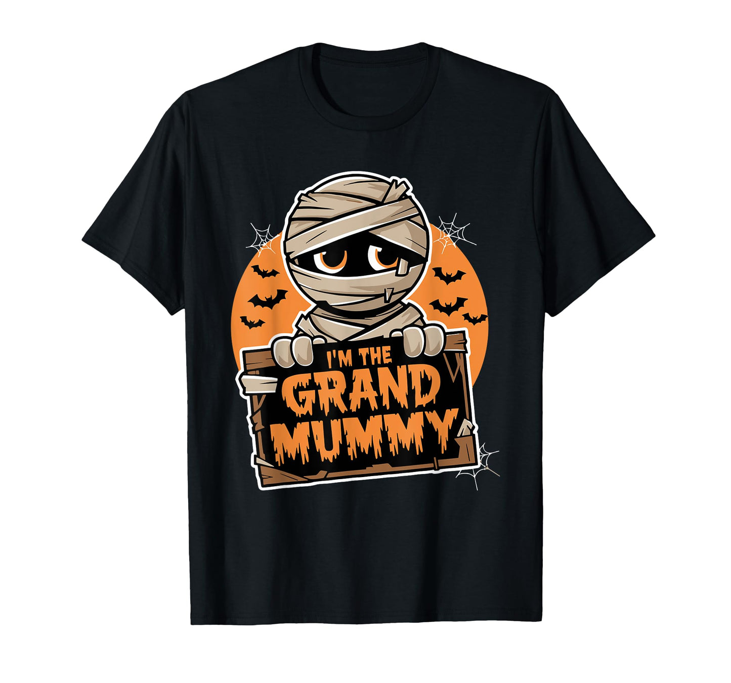 I'm The Grand Mummy Funny Grandma Halloween T-Shirt