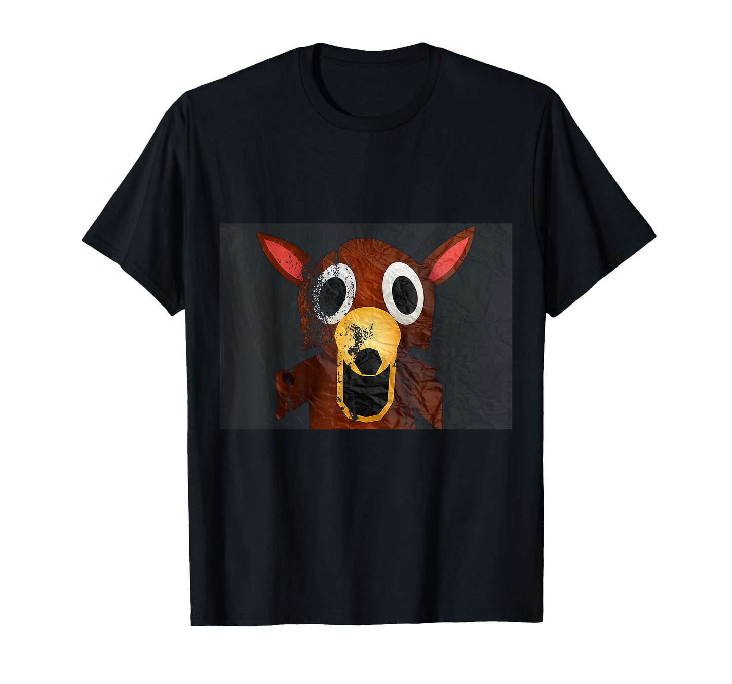 Deer in The Forest Kids 99 Nights Halloween Scary Gamer Run T-Shirt