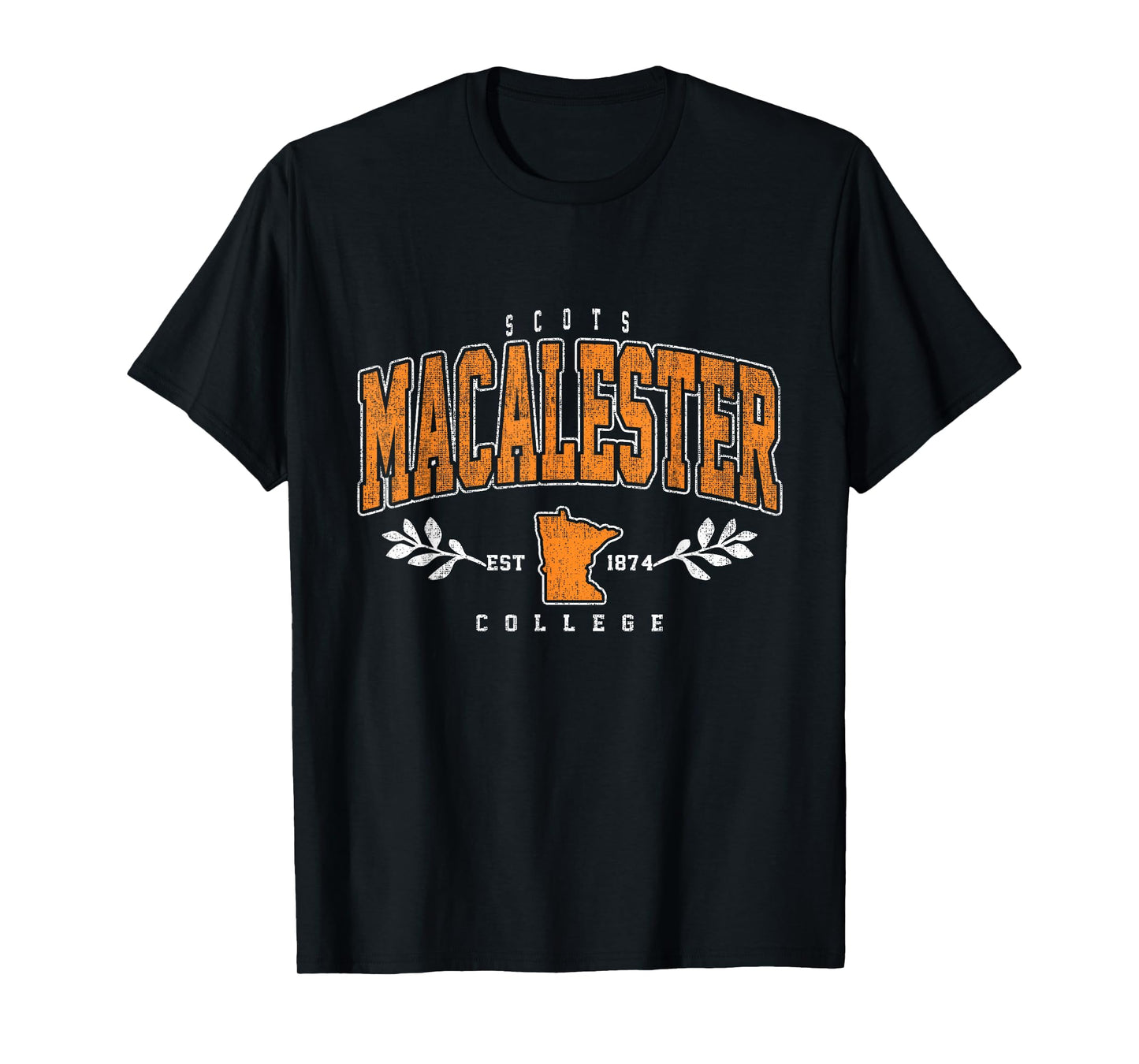 Macalester Arch Athletic Vintage Sports Tee Men Women T-Shirt