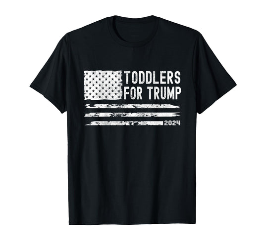Kids Toddlers For Trump Election 2024 Kids For Trump T-Shirt