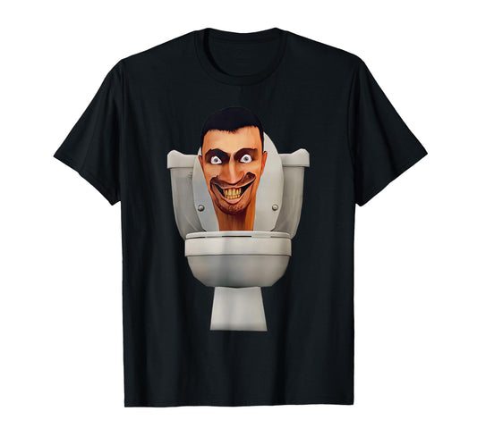 Skibidi Toilet Birthday Boy Speakerman Cameraman, Tvman T-Shirt