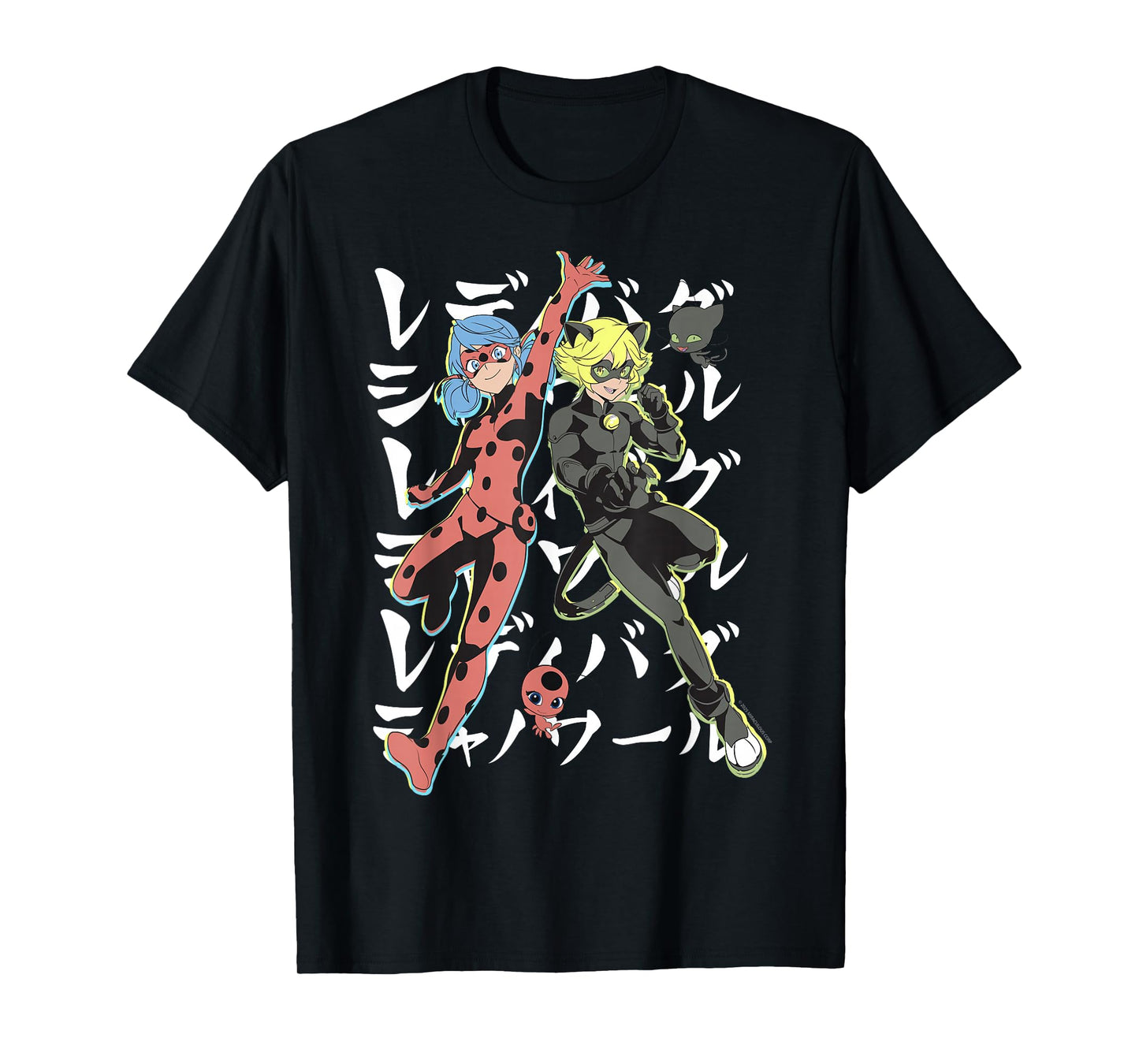 Miraculous: Tales of Ladybug & Cat Noir Hero Duo T-Shirt
