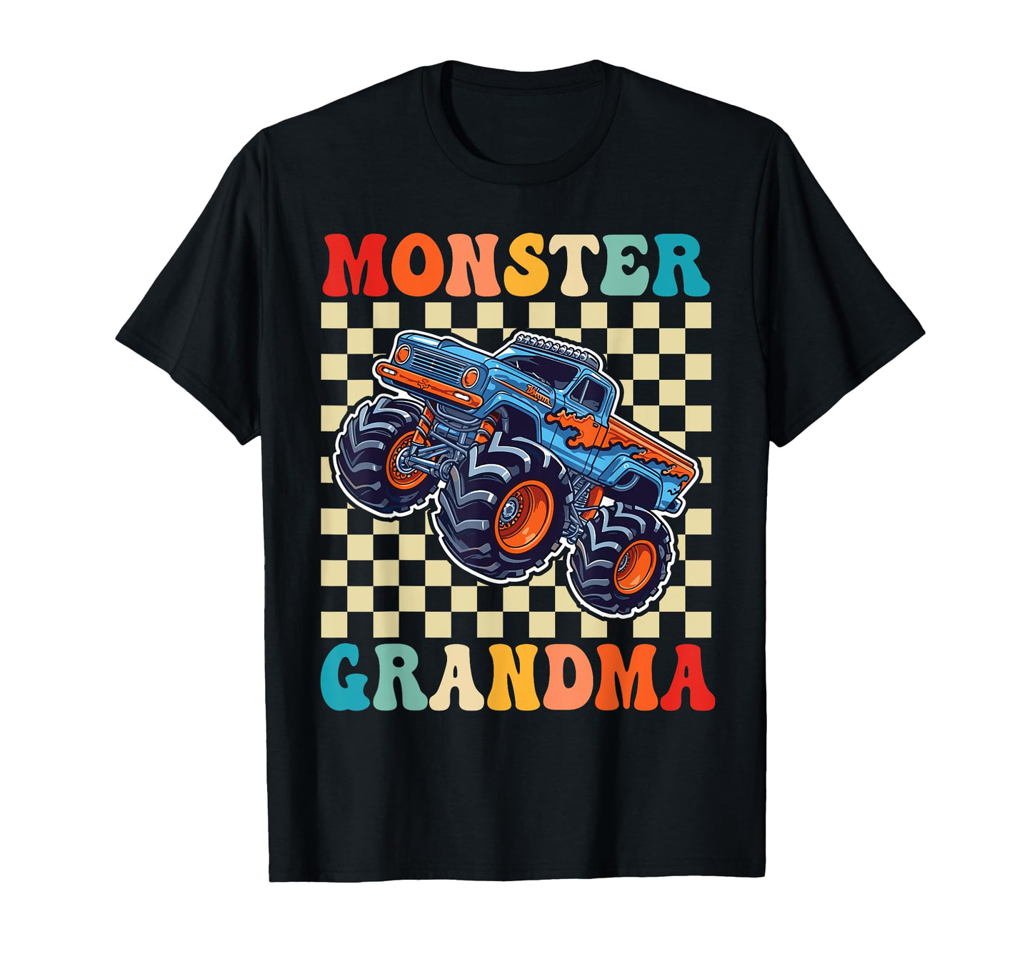 Monster Truck Grandma Family Matching Monster Truck Lovers T-Shirt
