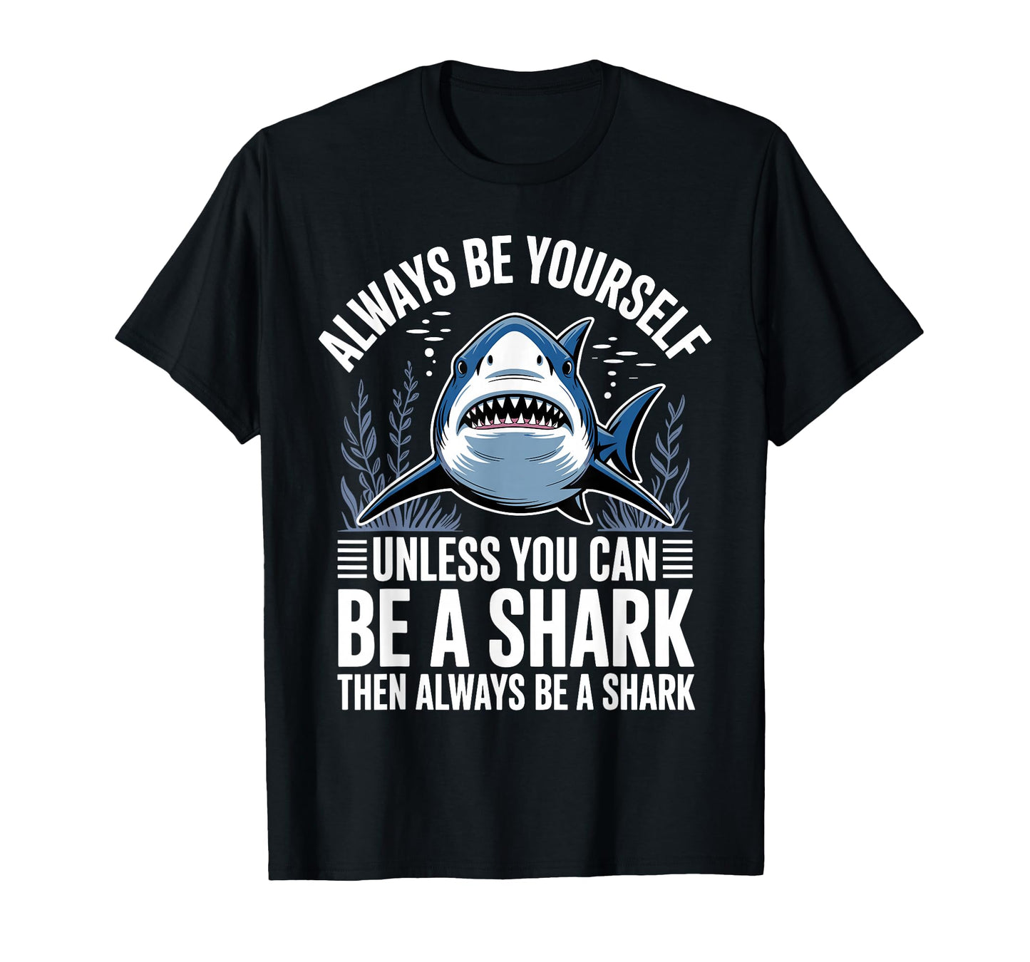 Cool Shark Art For Men Women Great White Hammerhead Shark T-Shirt