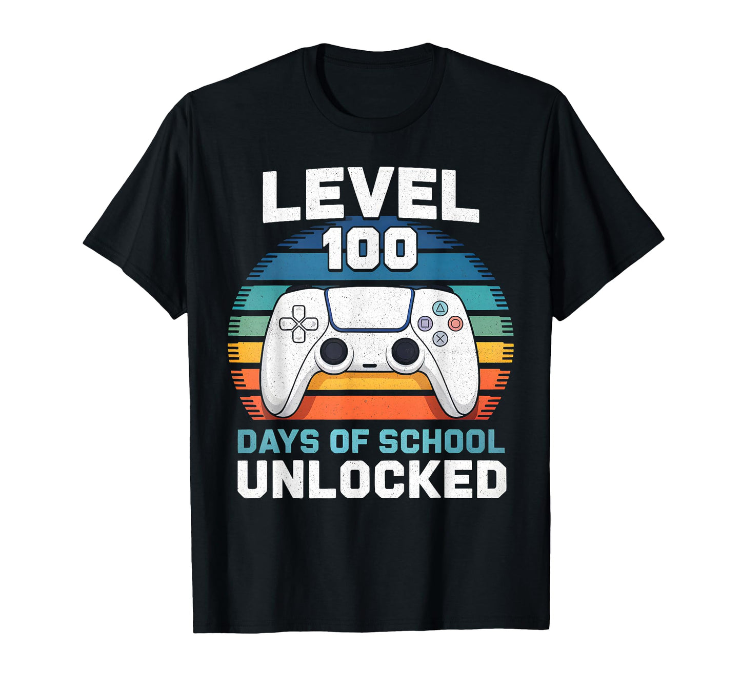100th Day of School Video Game Gamer Boys 100 Days of School T-Shirt