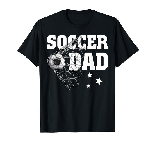 Funny Soccer Dad Daddy Soccer Sport Lover Fan Fathers Day T-Shirt