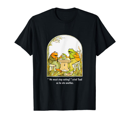 we must stop eating cried toad as he ate another frog meme T-Shirt
