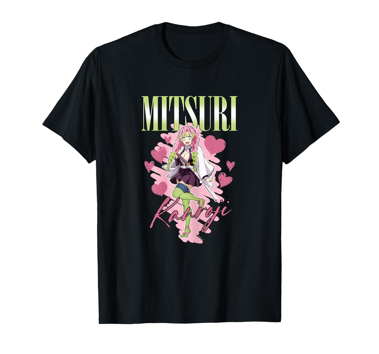 Demon Slayer: Kimetsu no Yaiba Mitsuri Love Breathing T-Shirt