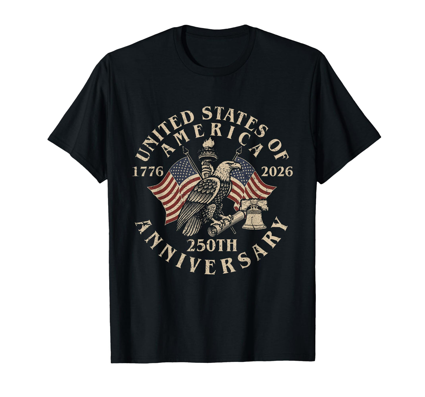 United States of America 250th Anniversary 1776-2026 T-Shirt