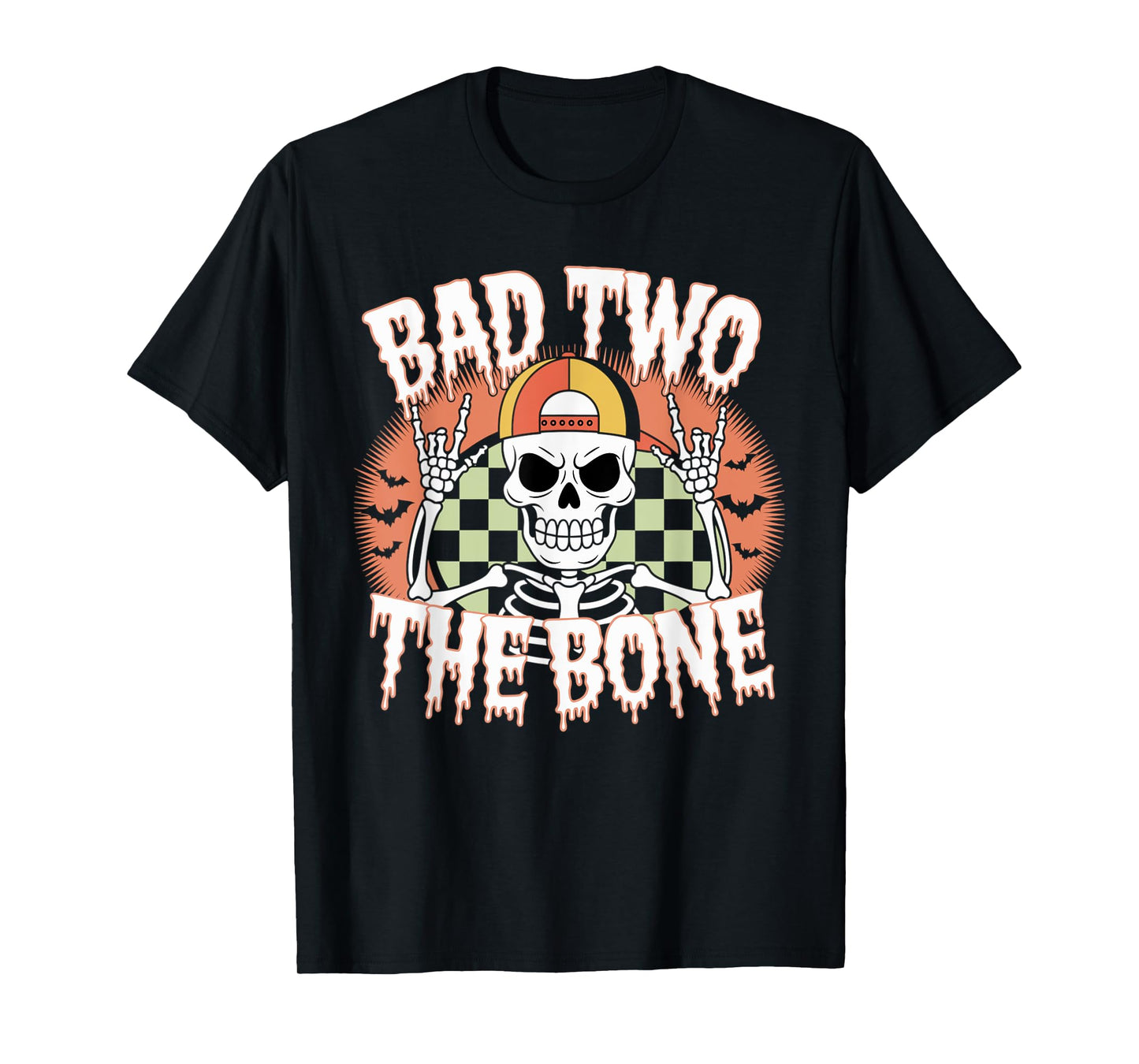 Bad Two the Bone Party 2nd Birthday 2 Years Old Boys Girls T-Shirt