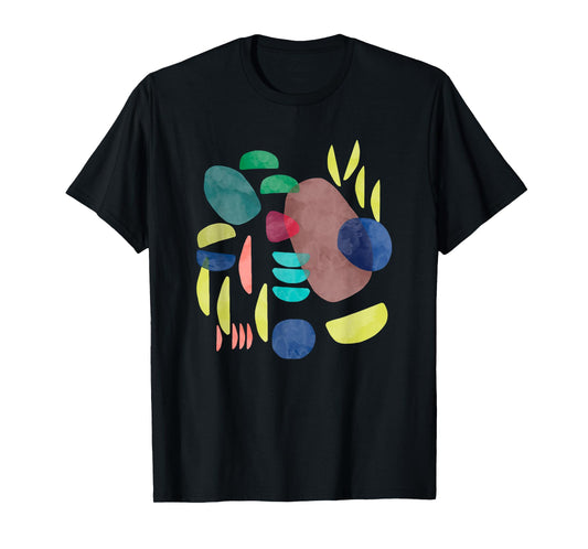Threadless Ninola Organic Bold Shapes Graphic T-Shirt