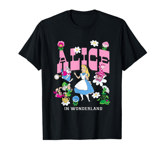 Disney Alice In Wonderland Wildflower Forest T-Shirt