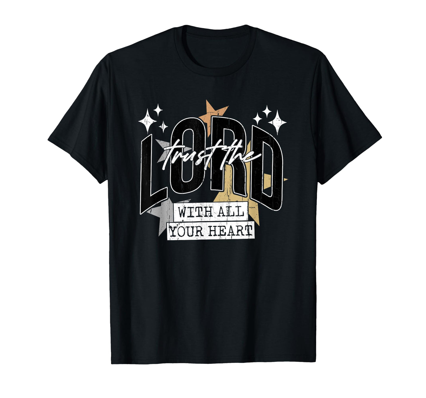 Trust The Lord with All Your Heart, Christian, Religious T-Shirt