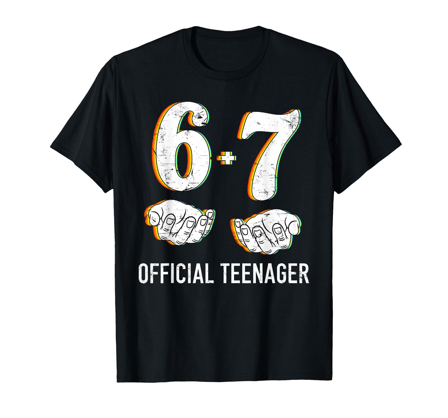 6+7 Year Old Boys Girls Teenager 13th Birthday Funny 67 T-Shirt