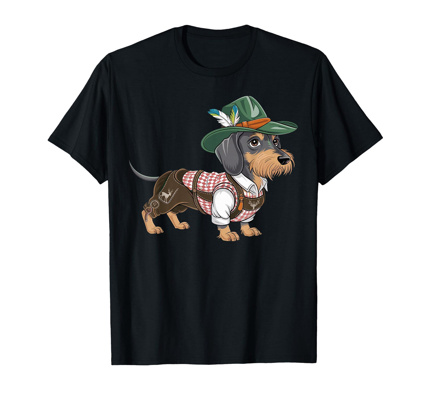 German Dog Dachshund Oktoberfest Bavarian Weiner Sausage T-Shirt