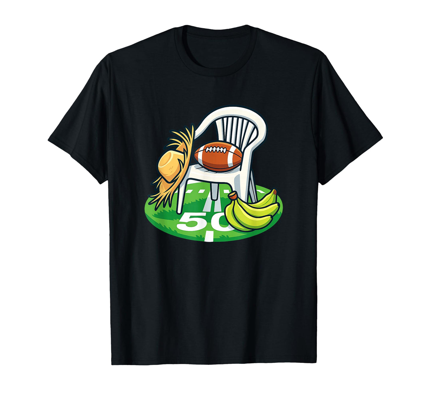 Funny Puerto Rico Pride White Chair Football Game Design T-Shirt