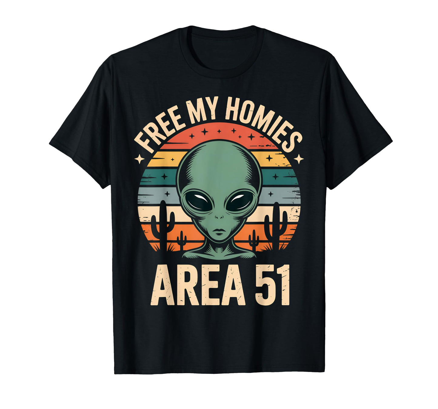 Alien Free My Homies Area 51 Funny UFO Boys Kids Men Women T-Shirt