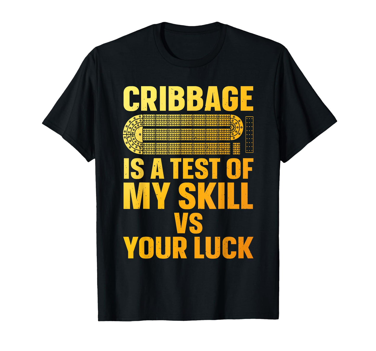 Cribbage Art For Men Women Kid Cribbage Board Cribbage Lover T-Shirt