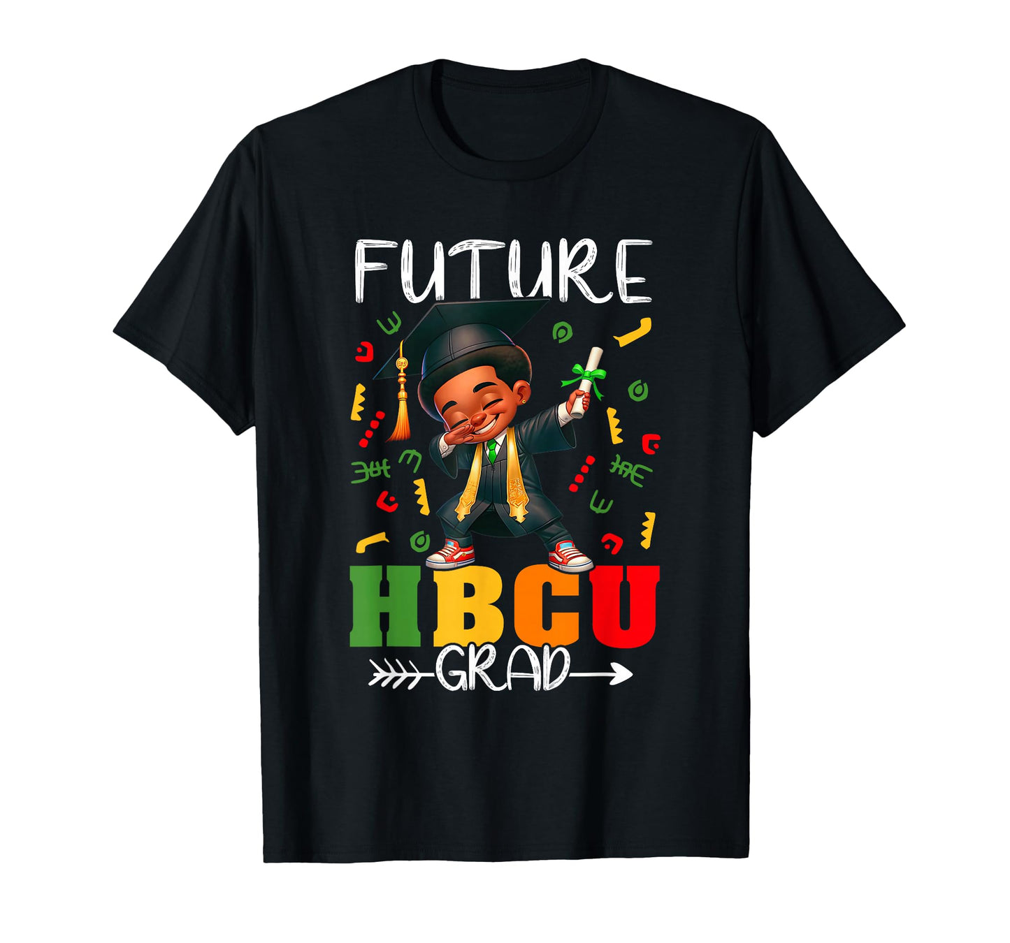 Future HBCU Grad History Black Boy Graduation HBCU Kids T-Shirt
