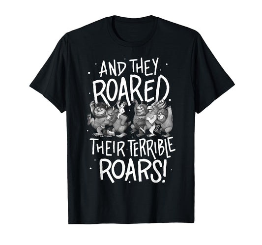 Where The Wild Things Are - They Roared Their Terrible Roars T-Shirt