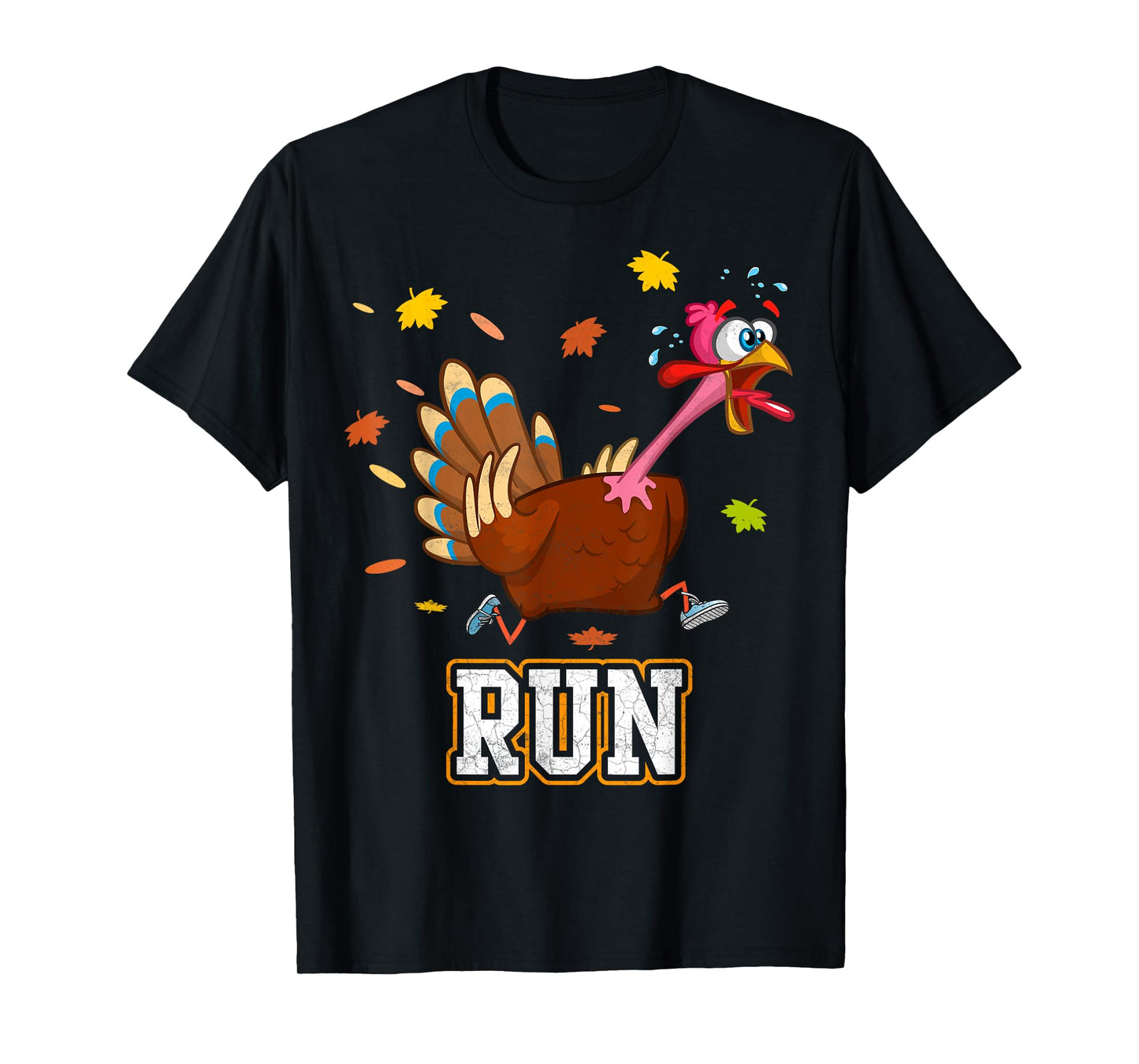 Thanksgiving Turkey Running Outfit Gear Costume Turkey Trot T-Shirt