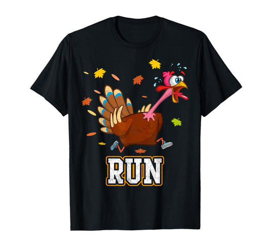 Thanksgiving Turkey Running Outfit Gear Costume Turkey Trot T-Shirt