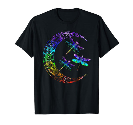 Mandala Dragonfly Chakra Dragonflies T-Shirt