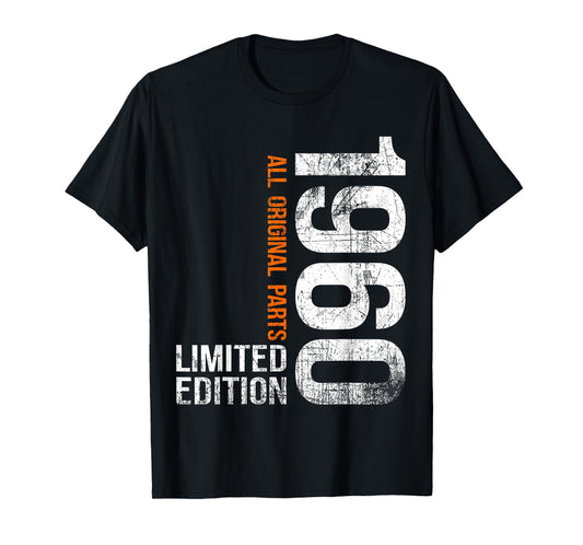 Vintage 1960 65th Birthday Gifts Men Women 65 Years Old T-Shirt