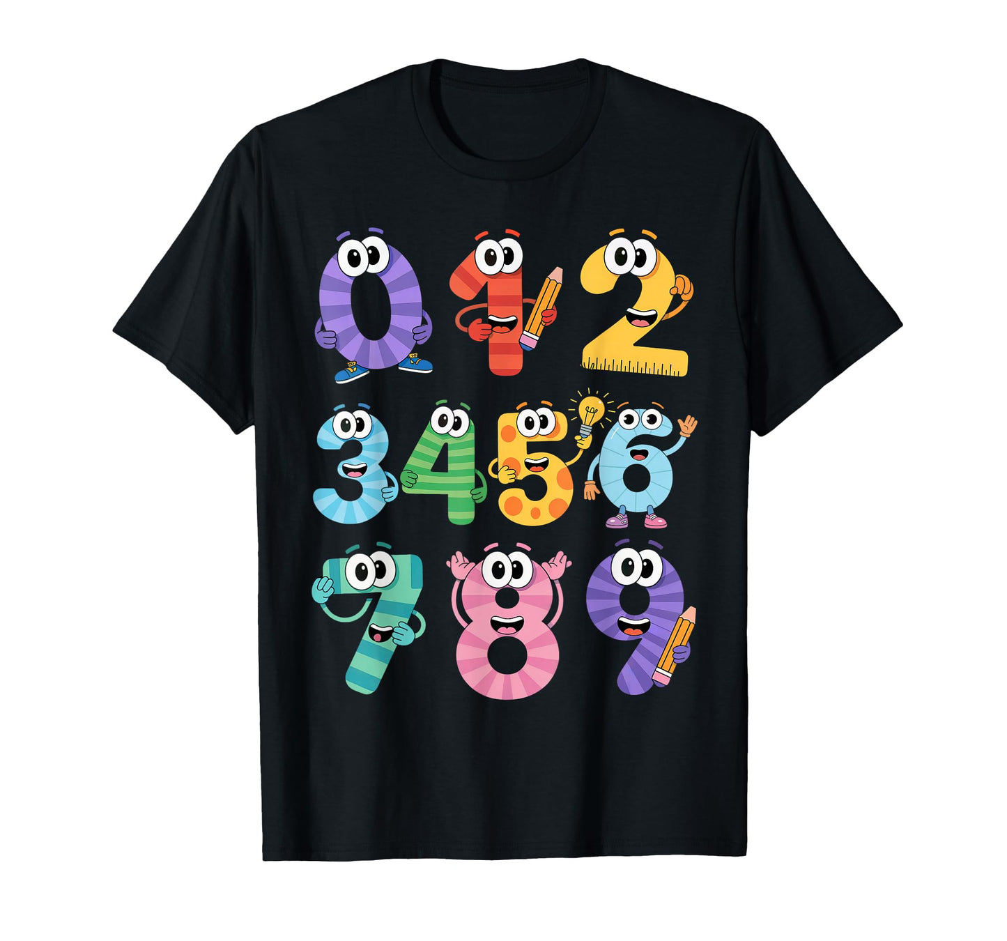 Maths Fancy Dress Idea for Kids Maths Outfit with Numbers On T-Shirt