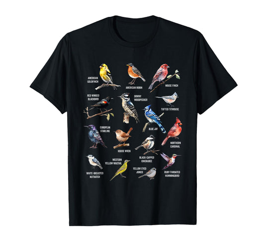 Bird Watching Bird Watcher Bird Lover Birder Birding Nerd T-Shirt